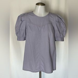 Universal Thread Button Sleeve Blouse